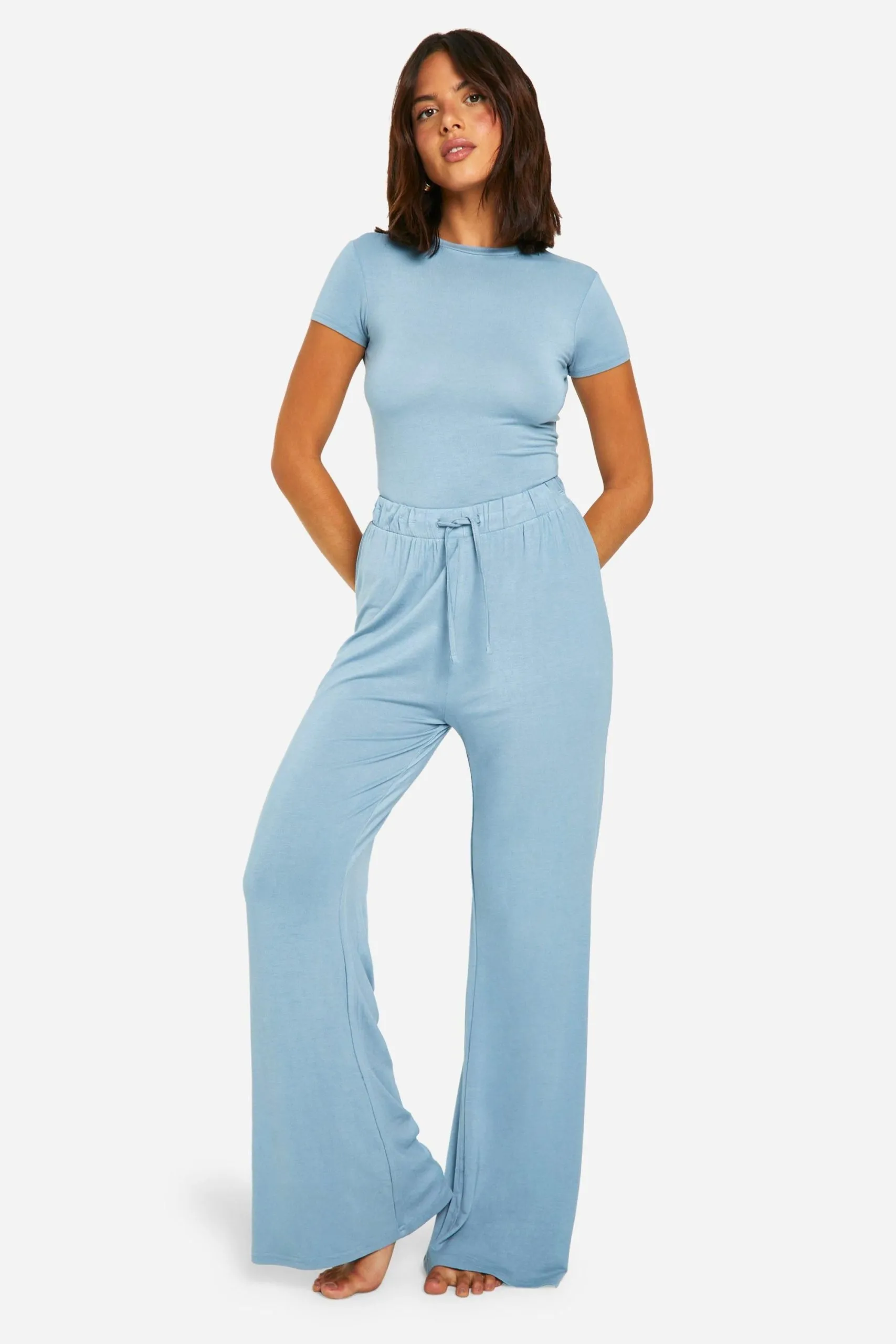 Loungewear Modal Wide Leg Trousers