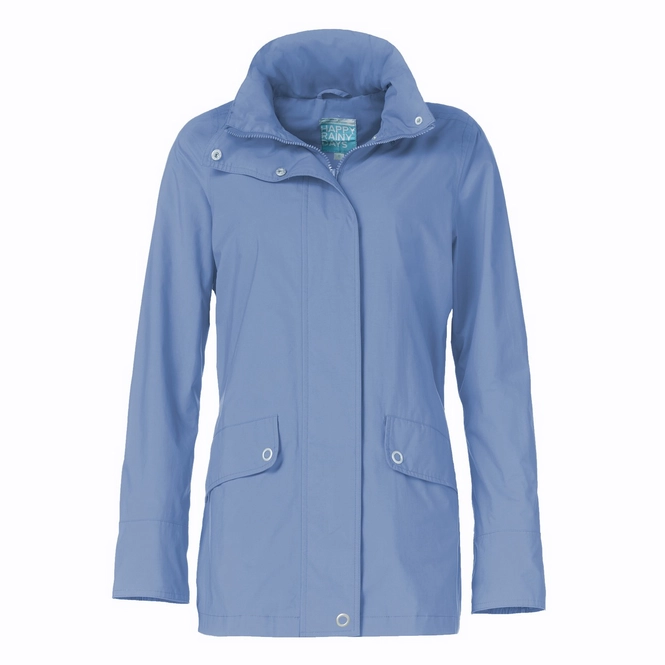 Rain Jacket Happy Rainy Days Jacket Baby Blue