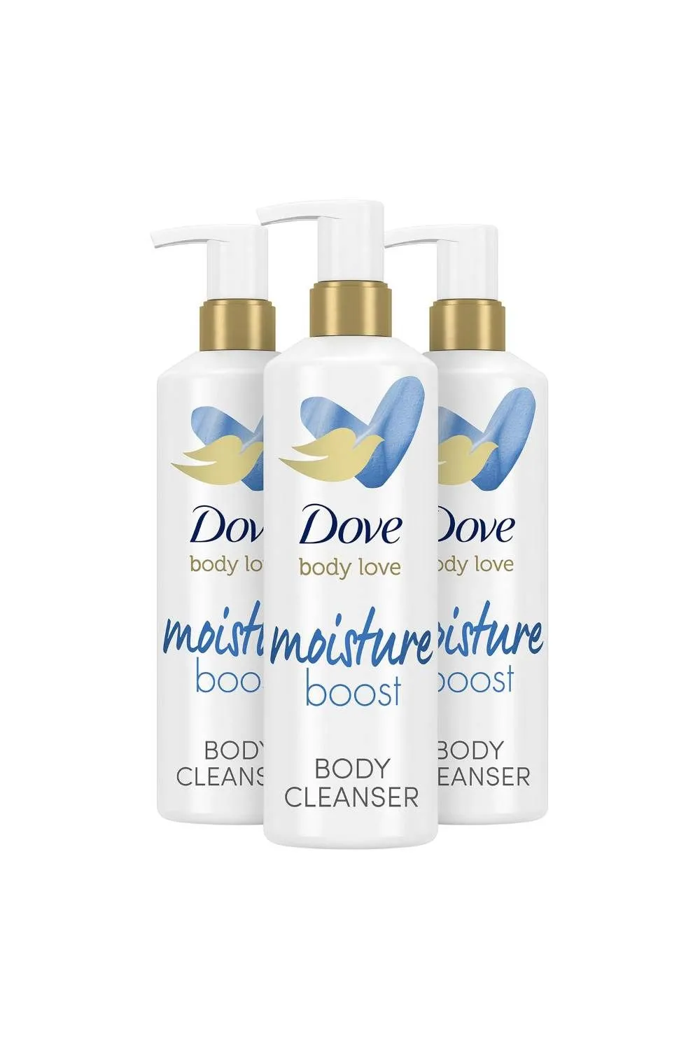 Moisture Boost 'Body Cleanser' with Hyaluronic Acid, 3x 517ml