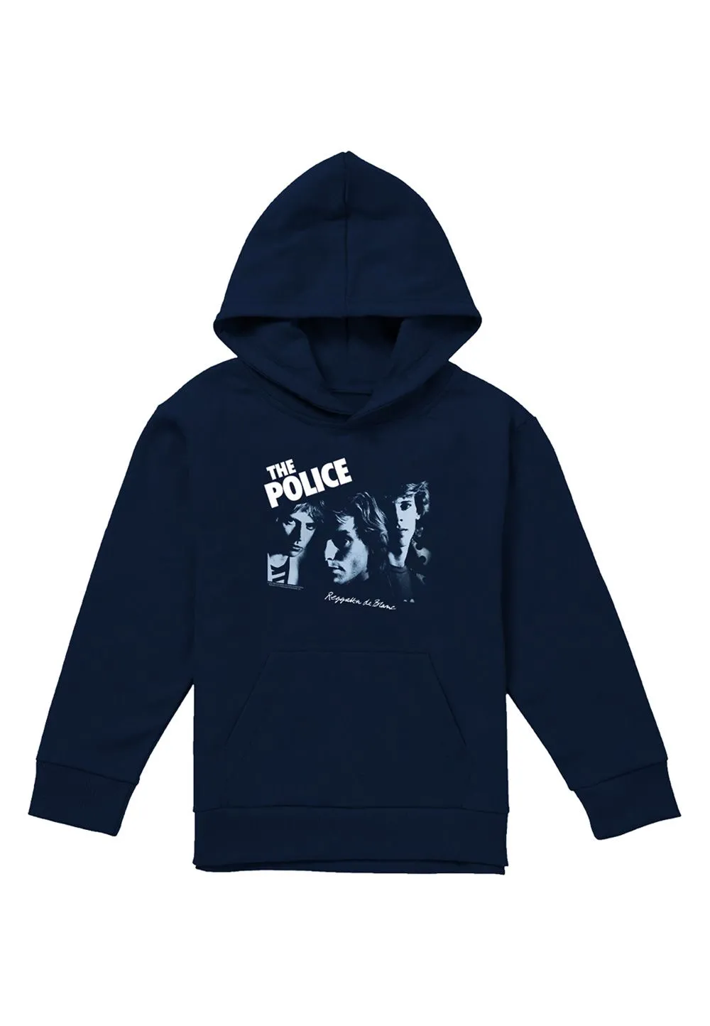 The Police Regatta Youth Kids Pull-Over Hoodie, Navy