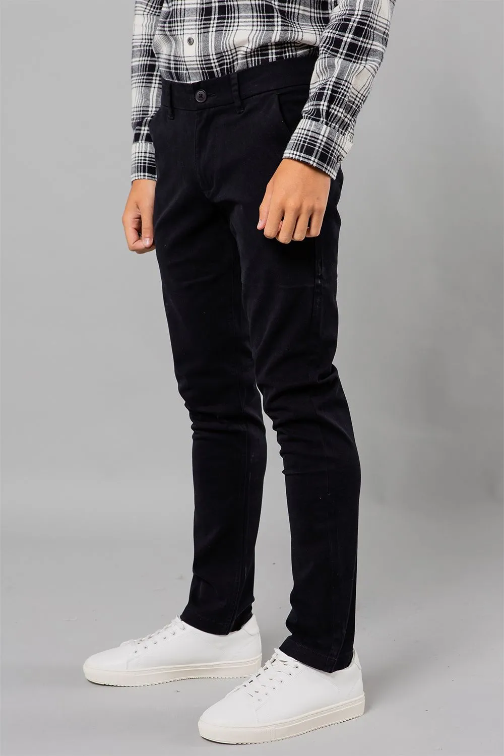 Cotton Regular Fit Chino Trousers
