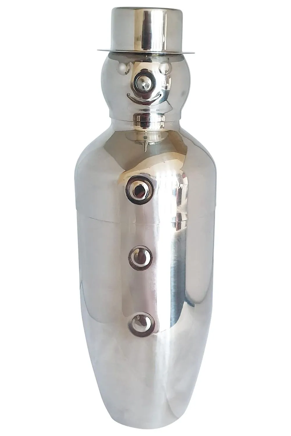 Bar Originale Stainless Steel Snowman Cocktail Shaker 700ml Silver