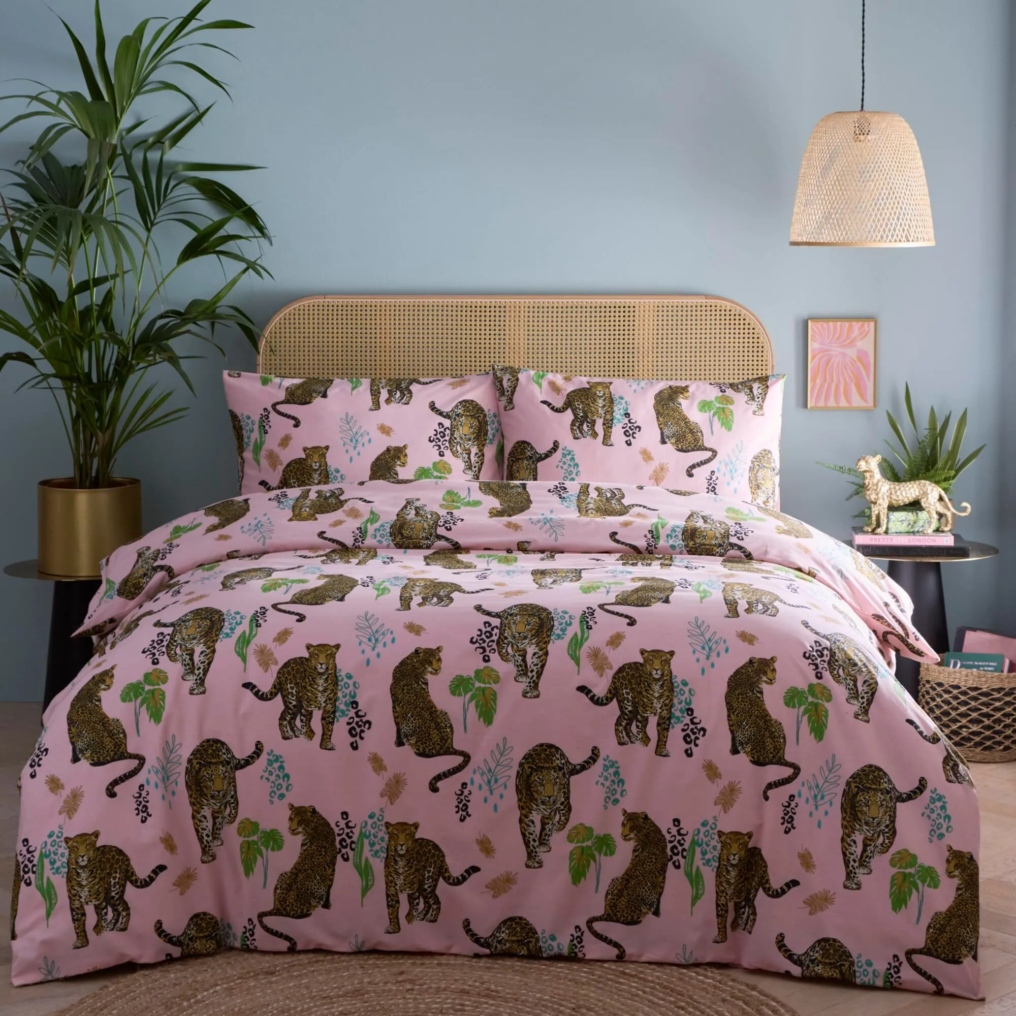 Night Jaguar Duvet Cover Set