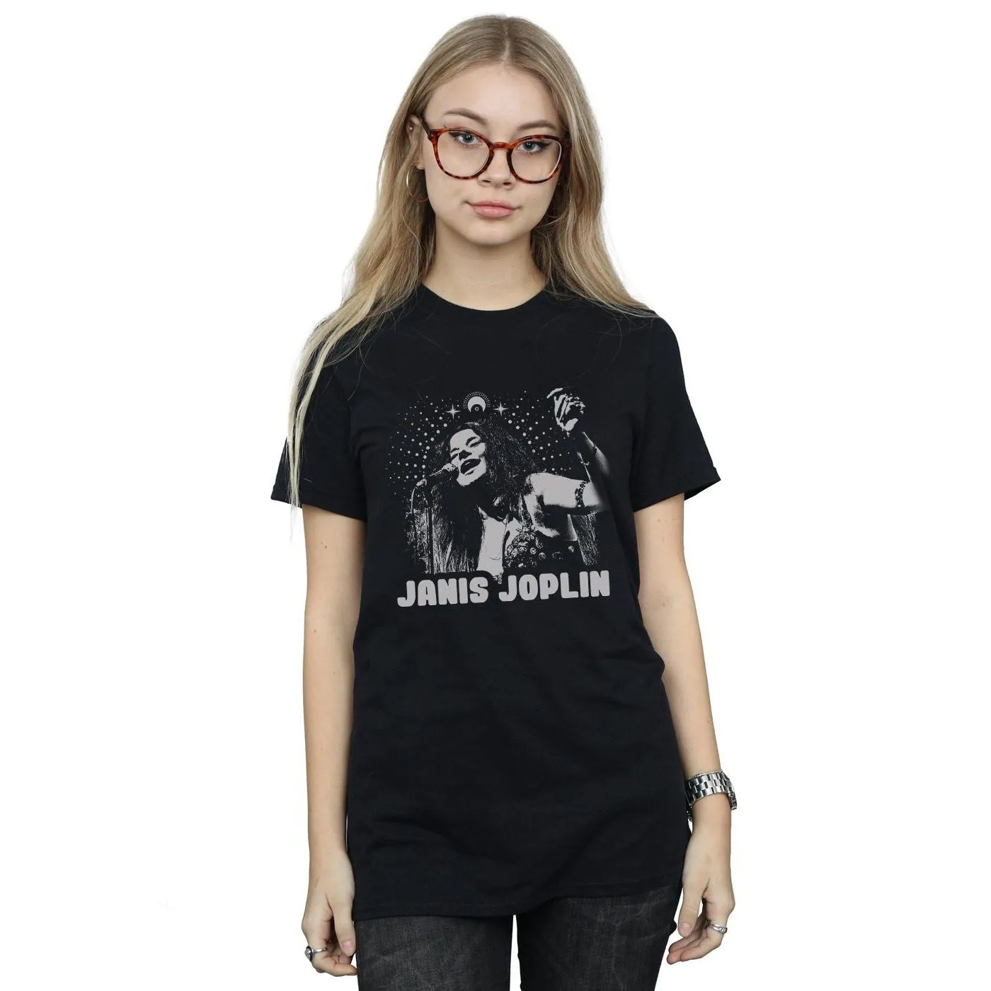 Spiritual Mono Cotton Boyfriend T-Shirt