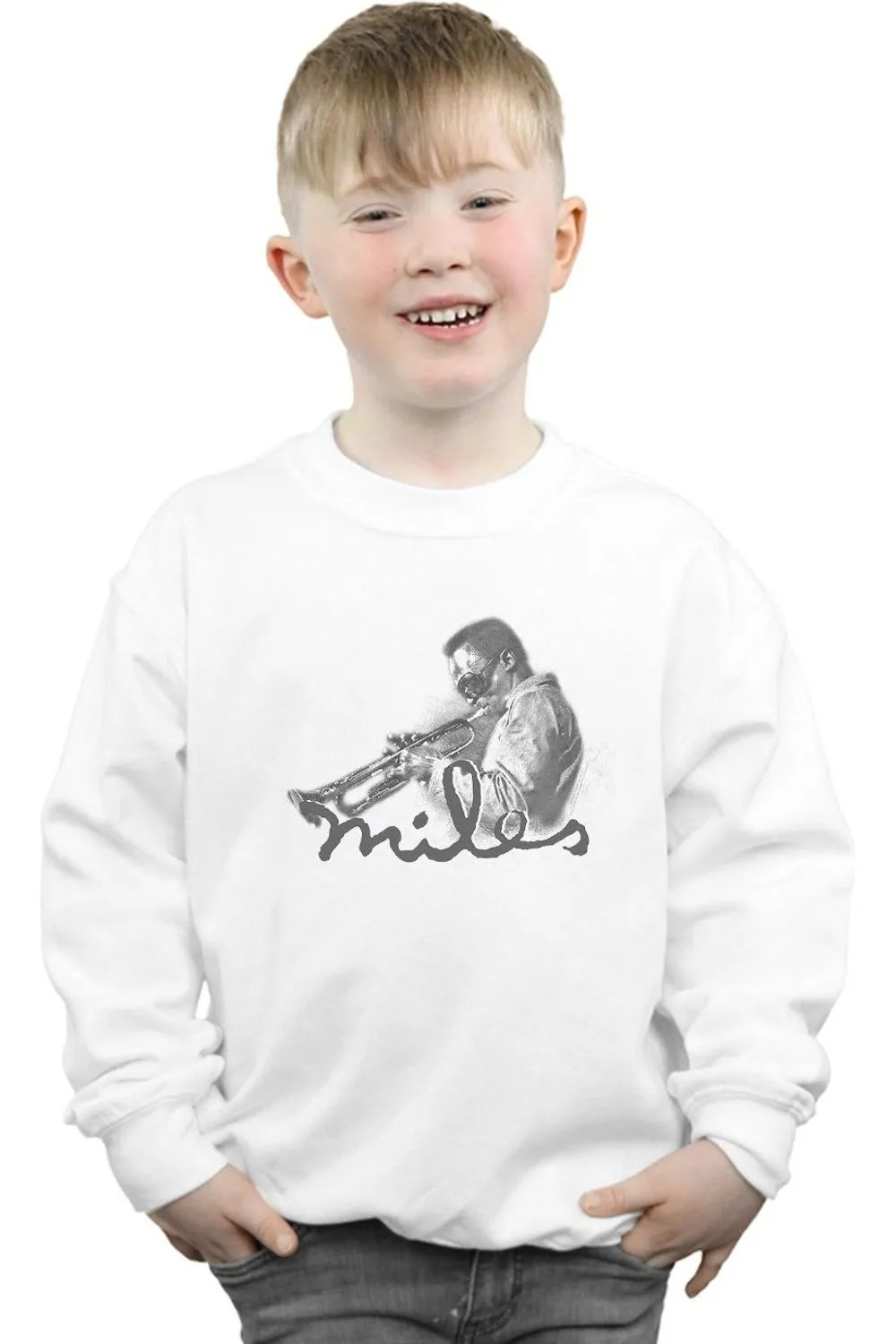 Profile Sketch Sweatshirt