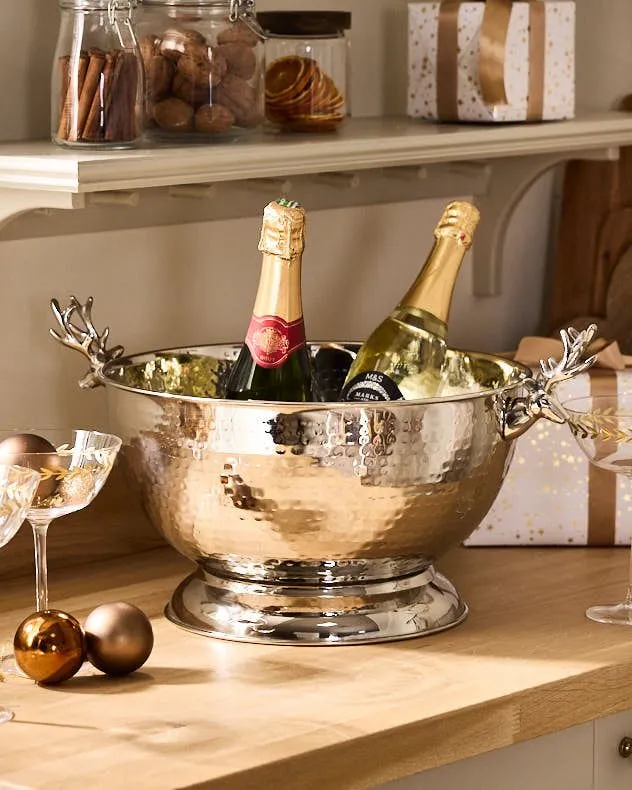 Large Stag Champagne & Wine Bottle Cooler Celebration Party Ice Bucket