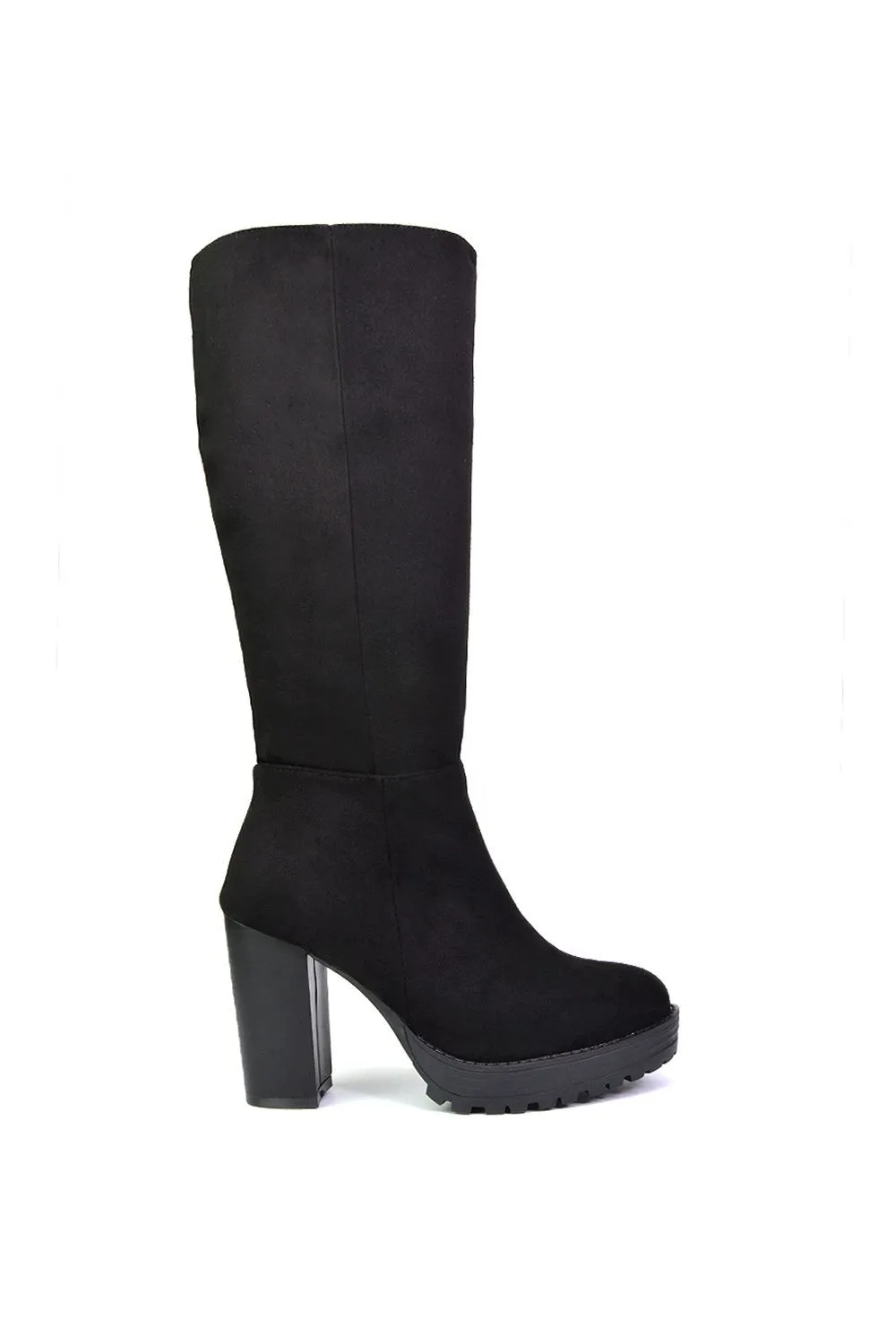 'Addie' Chunky Platform Sole Boots