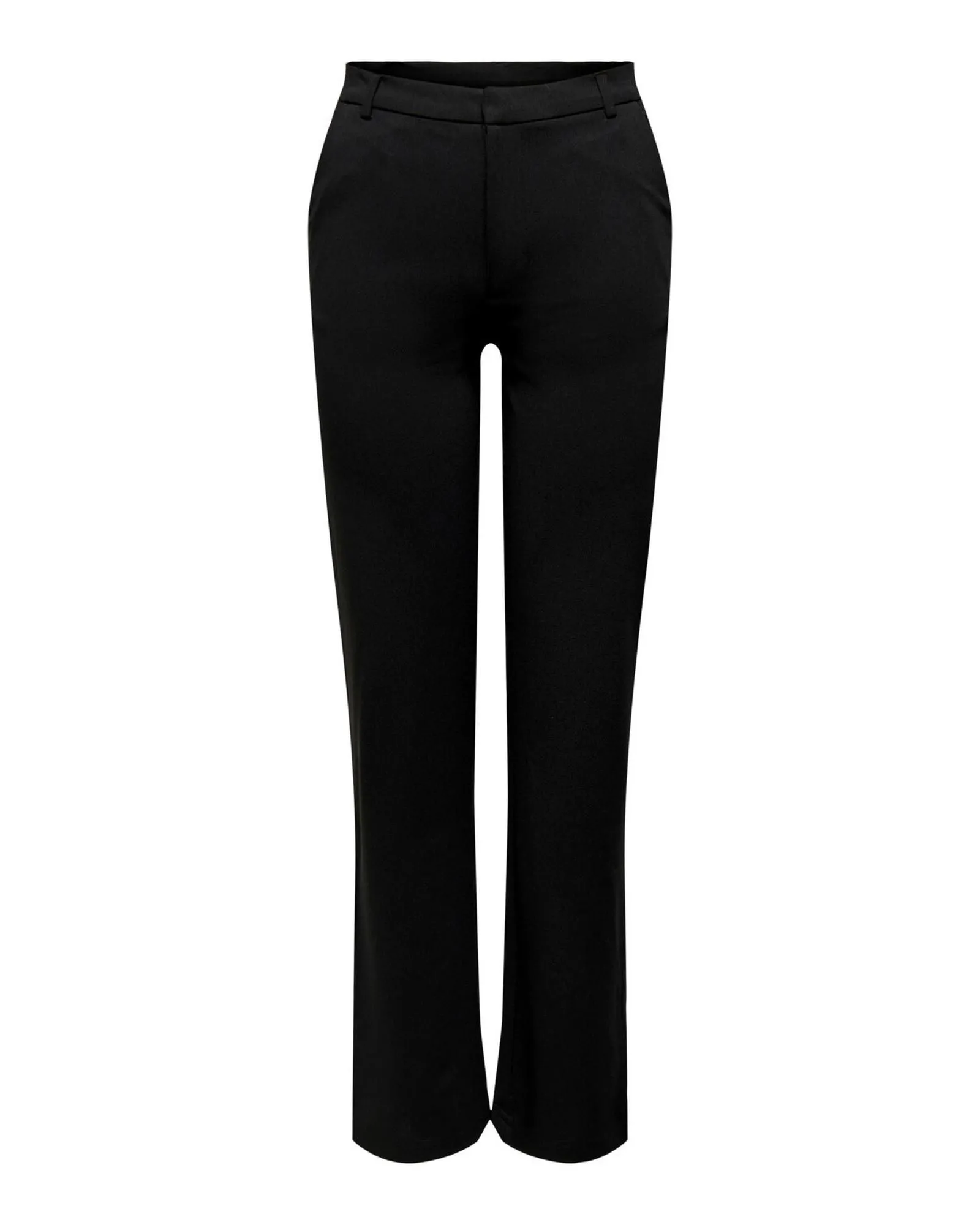 Straight Leg Pants Women - Black