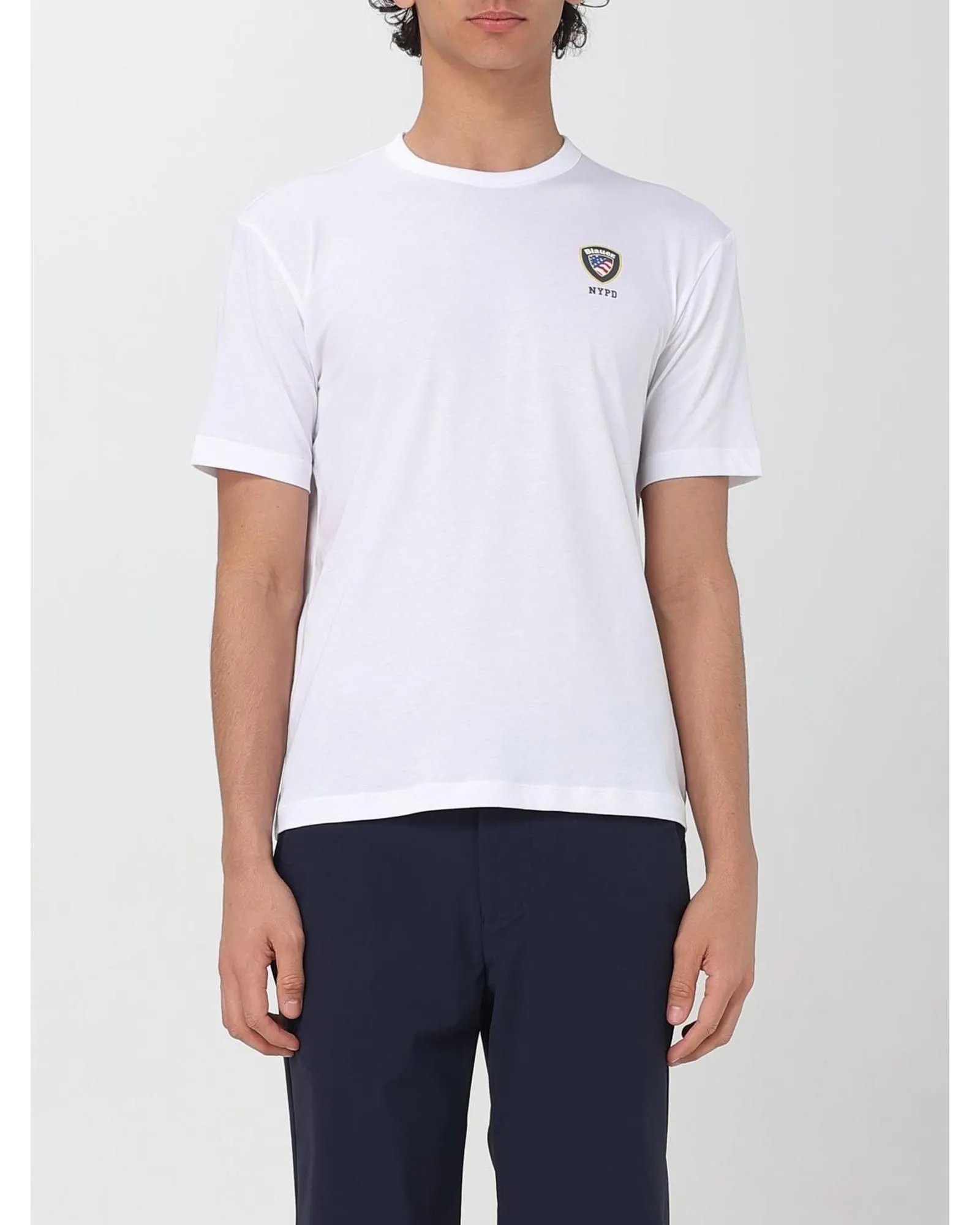 NYPD Shield Graphic Tee- White T-Shirts