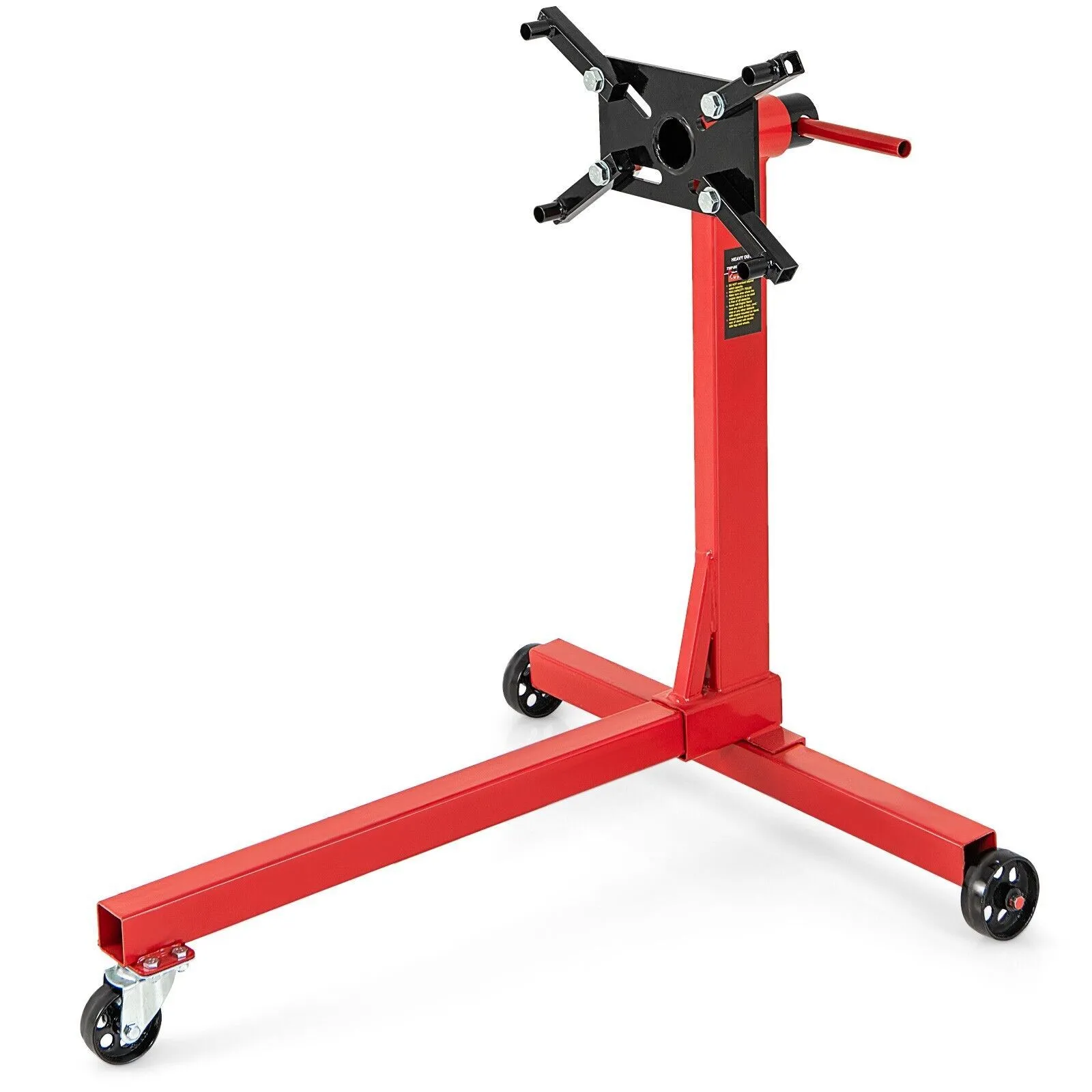Engine Stand Heavy Duty Engine Motor Stand 340kg Capacity Red