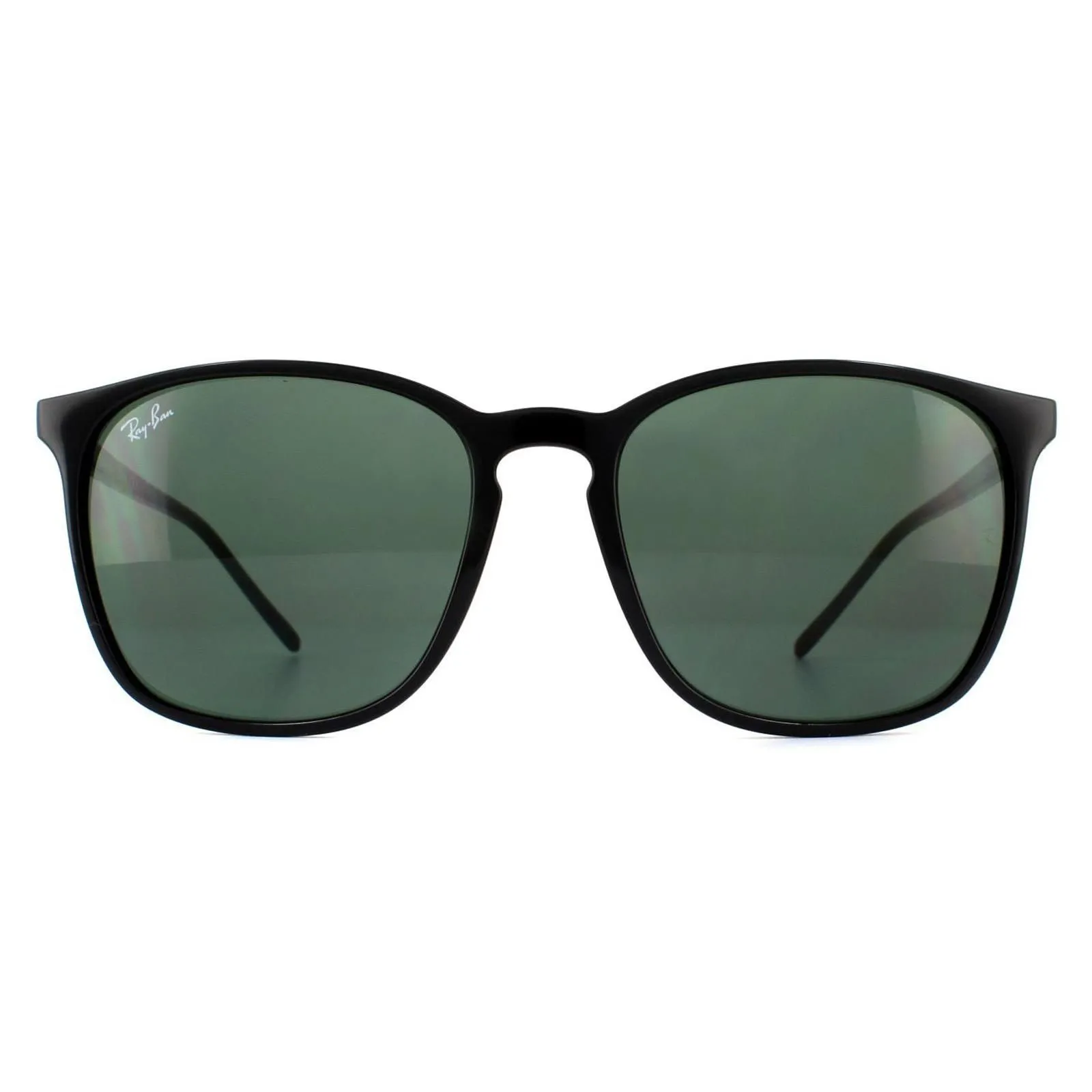Square Black Green RB4387 Sunglasses