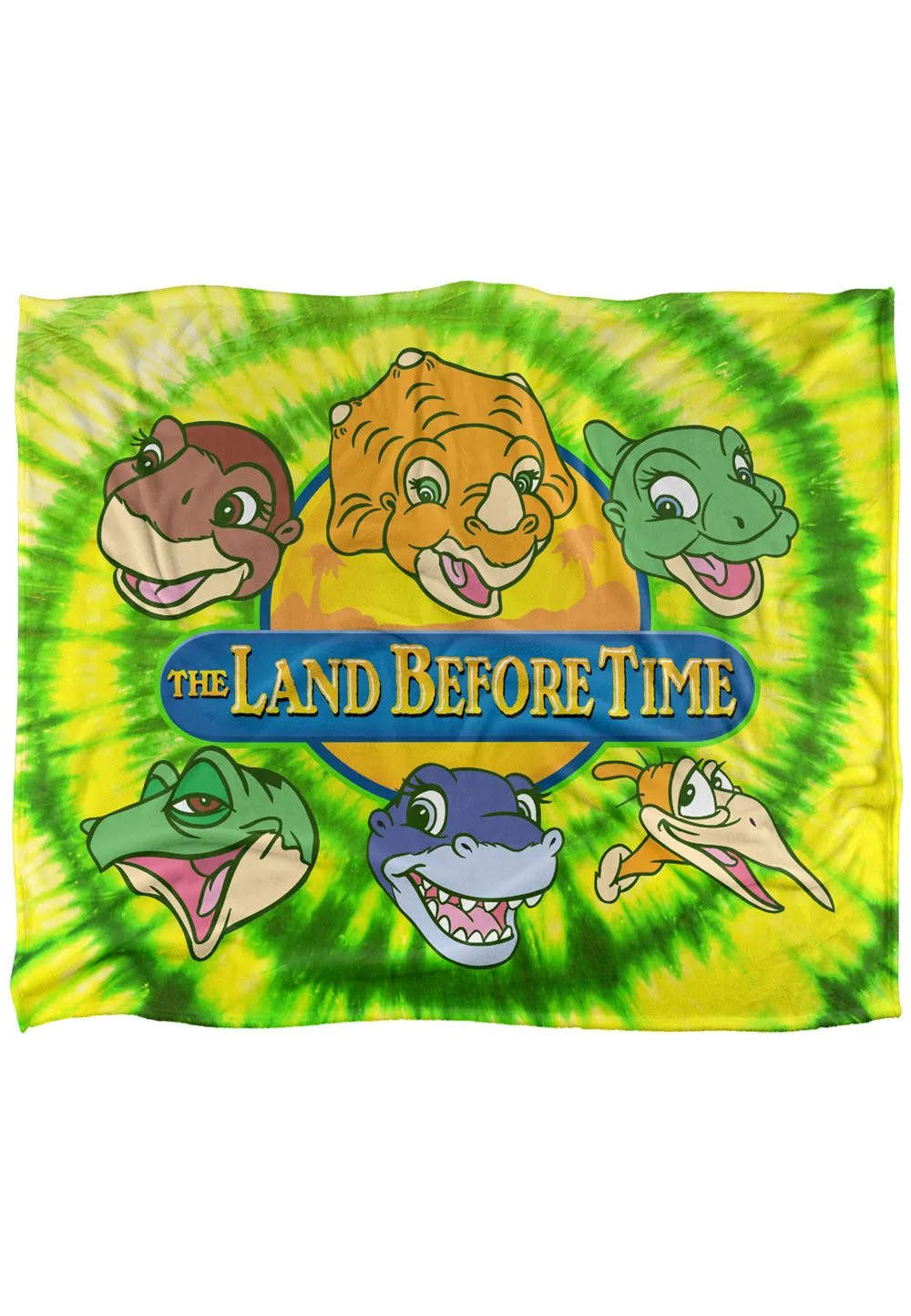 The Land Before Time Silky Touch Super Soft Throw Blanket