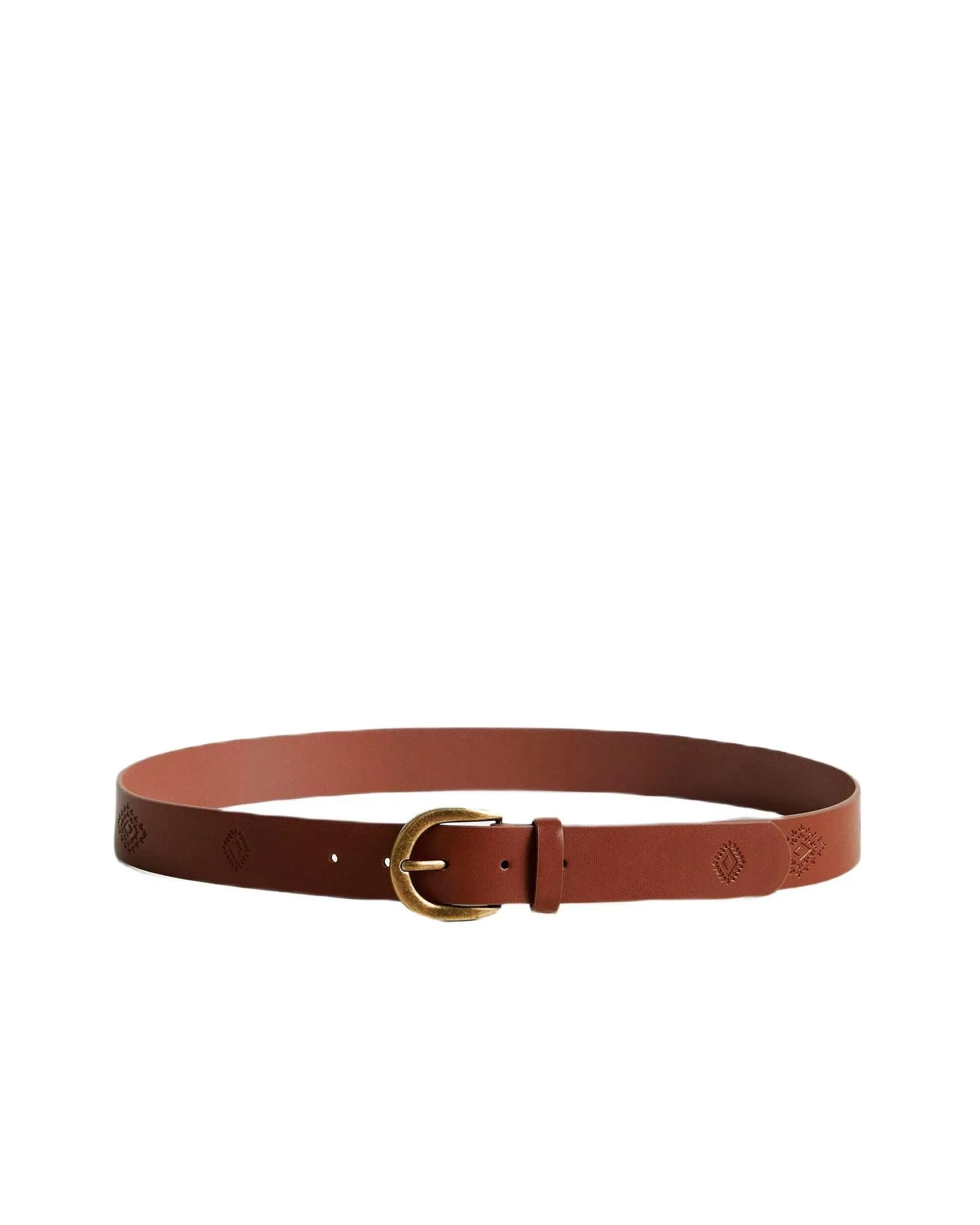 Leather Belt with Buckle/Bow