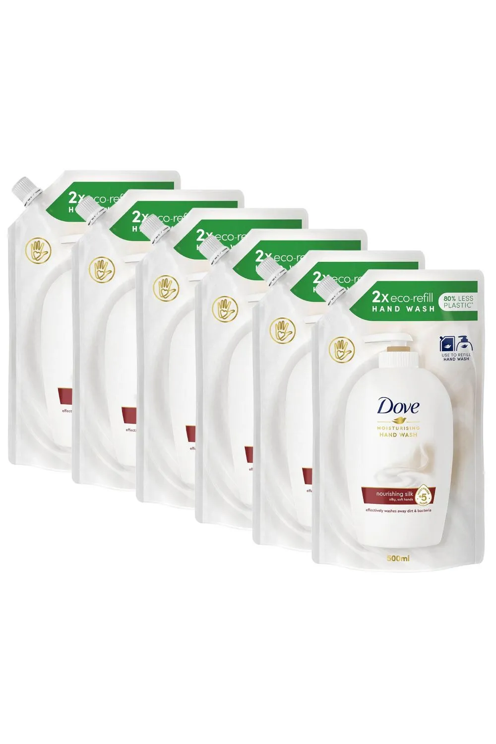 Moisturising Liquid 'HandWash' Nourishing Silk, 6x500ml