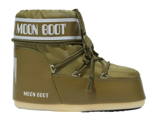 Snow Boot Moon Boot Women Icon Low Nylon Khaki '24