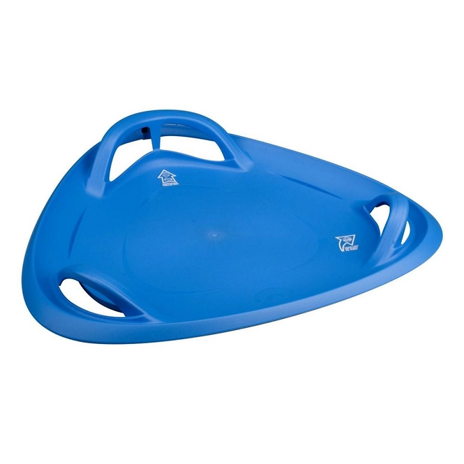 Sled Snow Triangle Blue