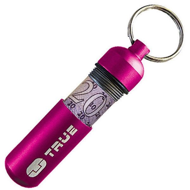 Key Ring Accessory True Utility CashStash Pink