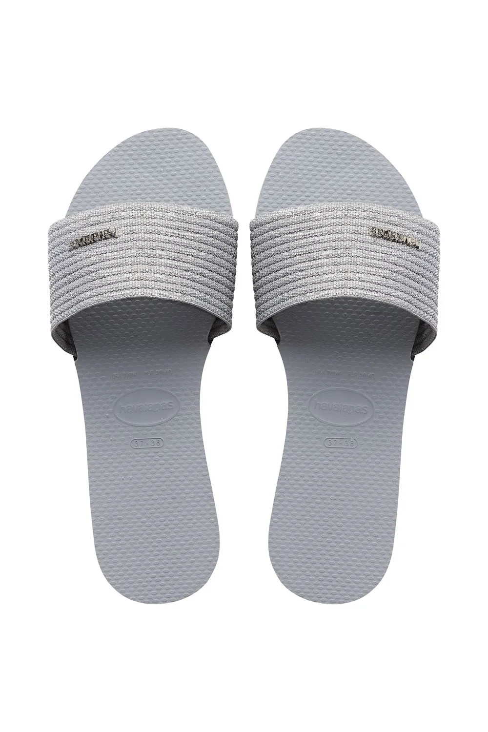 Malta Metallic Slide Ice Grey