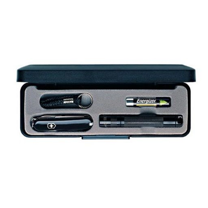 Torch Maglite Solitaire + Army Knife Victorinox Classic SD